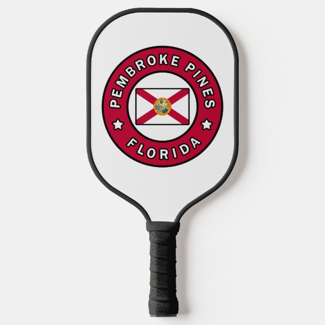 Pembroke Pines Florida Pickleball Paddle (Front)