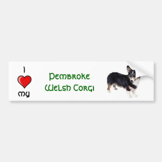 Pembroke Welsh Corge Bumper Sticker