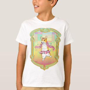 Pembroke Welsh Corgi Ballerina T-Shirt