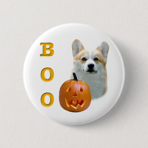 Pembroke Welsh Corgi Boo 6 Cm Round Badge