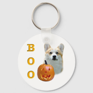 Pembroke Welsh Corgi Boo Key Ring