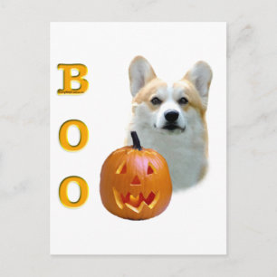 Pembroke Welsh Corgi Boo Postcard