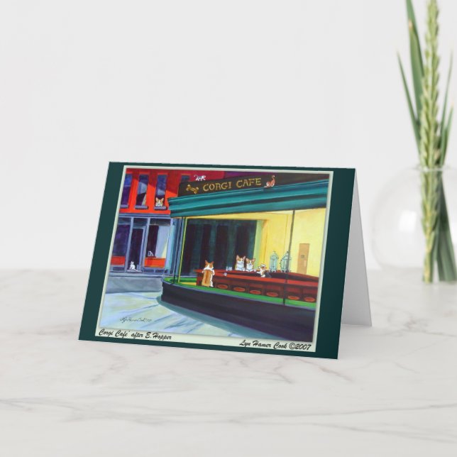 Pembroke Welsh Corgi Card (Front)