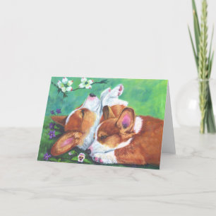 Pembroke Welsh Corgi Card