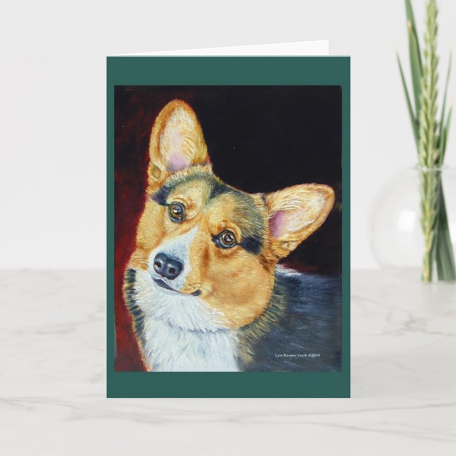 Pembroke Welsh Corgi Card (Front)
