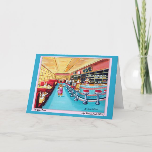 Pembroke Welsh Corgi Card (Front)