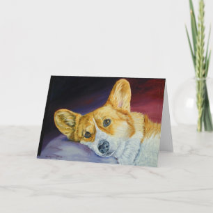 Pembroke Welsh Corgi Card