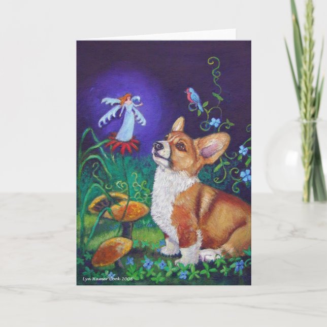 Pembroke Welsh Corgi Card (Front)
