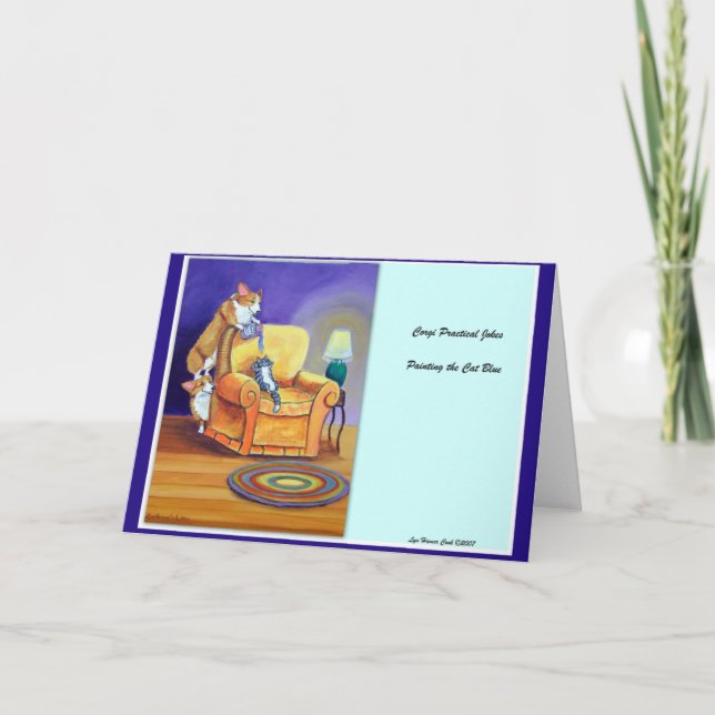 Pembroke Welsh Corgi Card (Front)