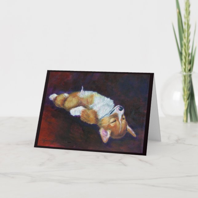 Pembroke Welsh Corgi Card (Front)