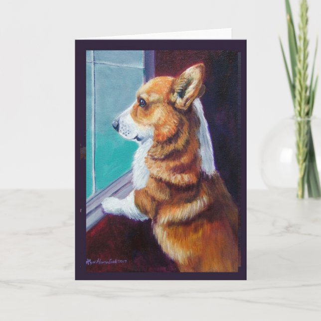 Pembroke Welsh Corgi Card (Front)