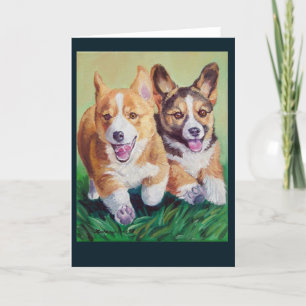 Pembroke Welsh Corgi Card