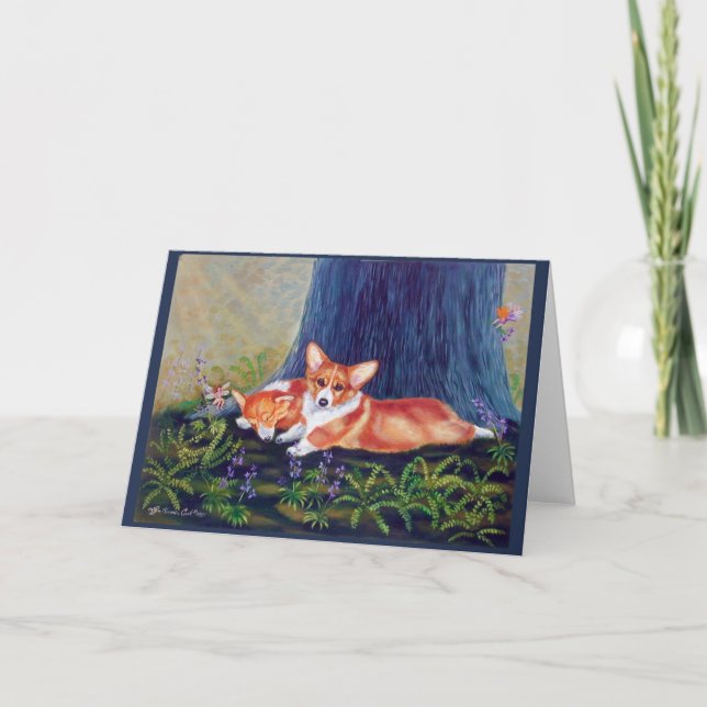 Pembroke Welsh Corgi Card (Front)