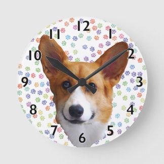 Pembroke Welsh Corgi Clock