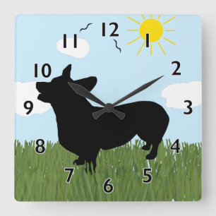 Pembroke Welsh Corgi Clock