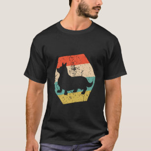 Pembroke Welsh Corgi Dog Breed Retro Distressed He T-Shirt