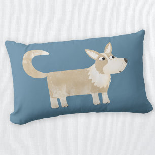 Pembroke Welsh Corgi Dog Lumbar Cushion