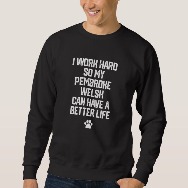 Pembroke Welsh Corgi Dog Sweatshirt (Front)