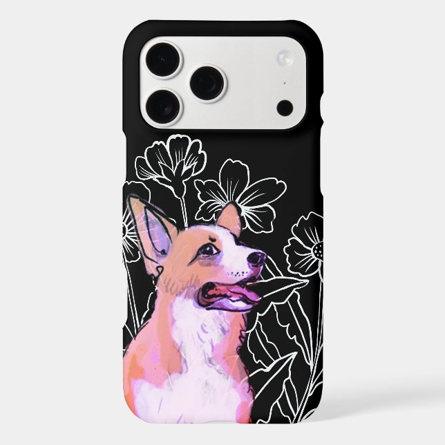 Pembroke Welsh Corgi Drawing (Back)