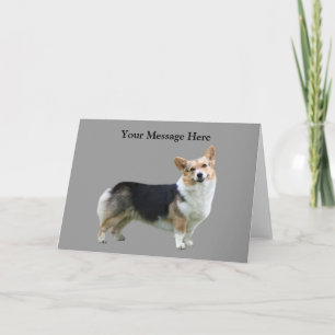 Pembroke Welsh Corgi Greeting Card