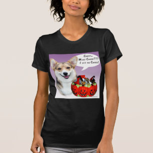 Pembroke Welsh Corgi Halloween Candy T-Shirt