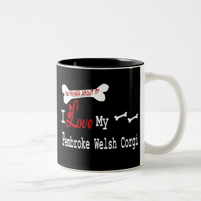 Pembroke Welsh Corgi (I Love) Mug (Right)