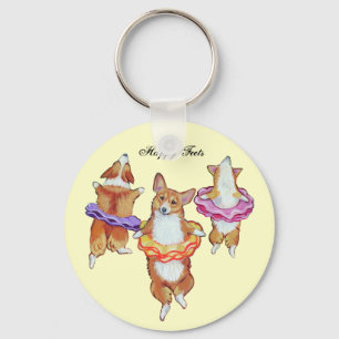 Pembroke Welsh Corgi Keychain