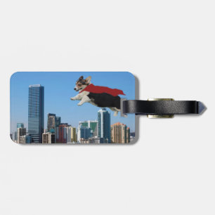 pembroke welsh corgi luggage tag