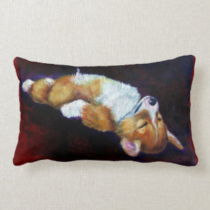 Pembroke Welsh Corgi Lumbar Pillow