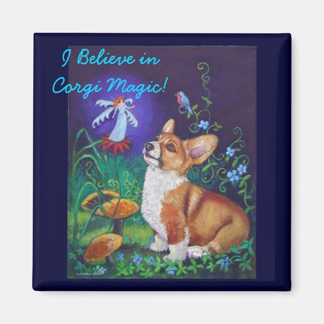 Pembroke Welsh Corgi Magnets (Front)