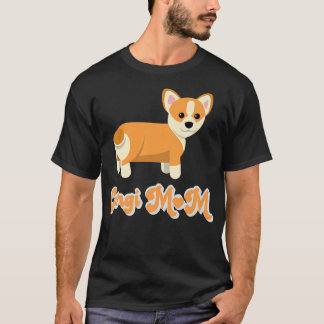 Pembroke Welsh Corgi Mom Funny Dog Mama Corgi Love T-Shirt