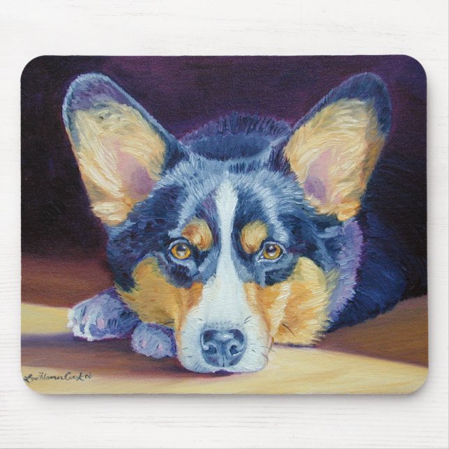 Pembroke Welsh Corgi Mousepad (Front)