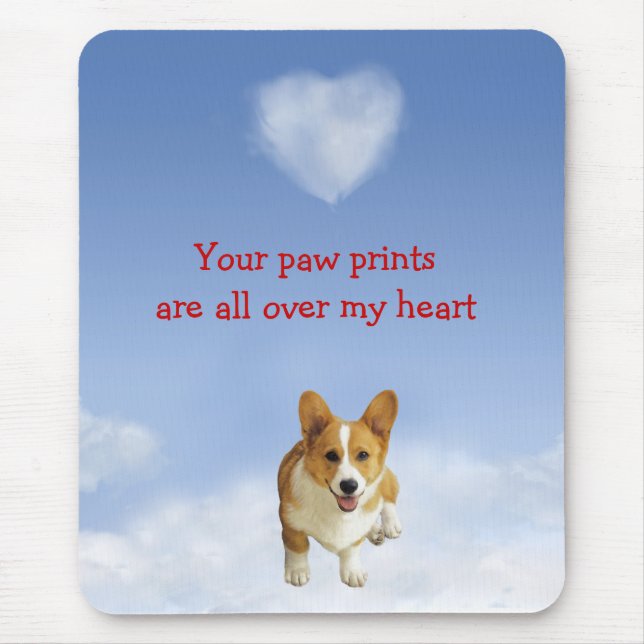 Pembroke Welsh Corgi Mousepad (Front)