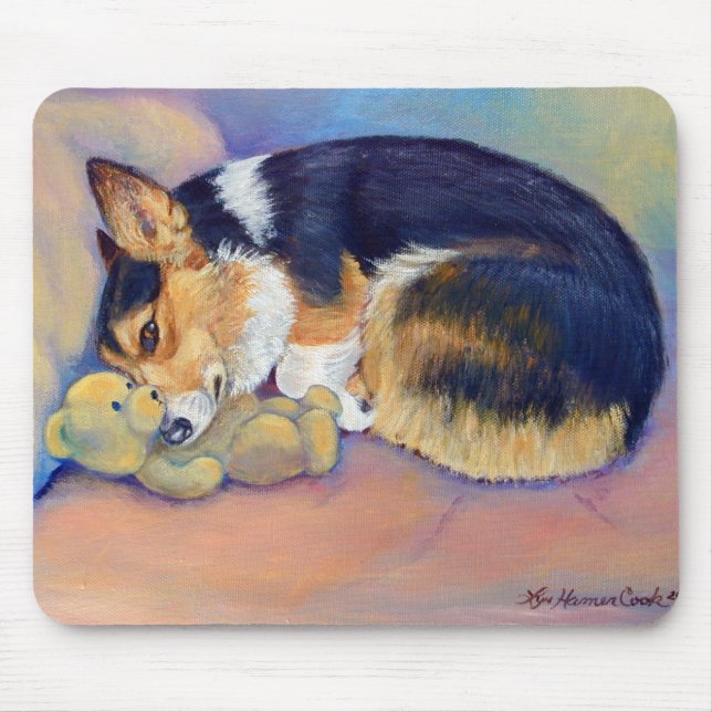 Pembroke Welsh Corgi Mousepad (Front)