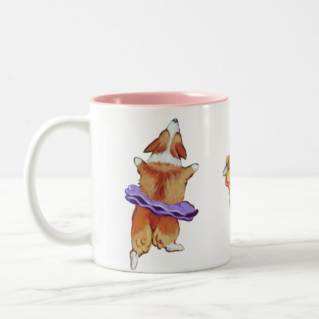 Pembroke Welsh Corgi Mugs (Left)