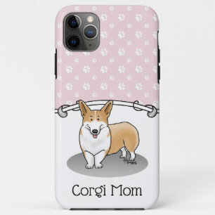 Pembroke Welsh Corgi Mum (red 1) Dog Mum Cute iPhone 11 Pro Max Case