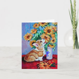Pembroke Welsh Corgi Note Card