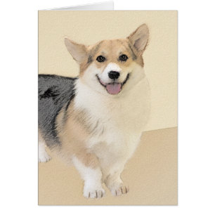 Pembroke Welsh Corgi Painting - Original Dog Art