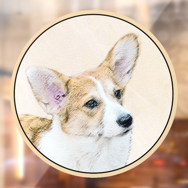 Pembroke Welsh Corgi Painting - Original Dog Art (Sheet 2)
