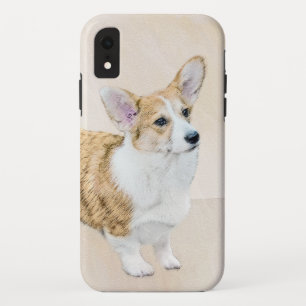 Pembroke Welsh Corgi Painting - Original Dog Art iPhone XR Case