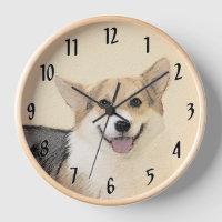 Pembroke Welsh Corgi Painting - Original Dog Art