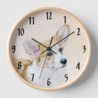 Pembroke Welsh Corgi Painting - Original Dog Art