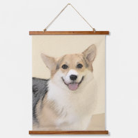 Pembroke Welsh Corgi Painting - Original Dog Art