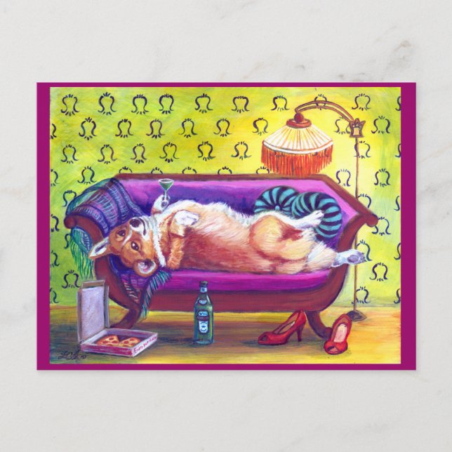 Pembroke Welsh Corgi Postcards (Front)