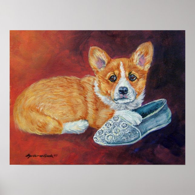 Pembroke Welsh Corgi Poster Print (Front)