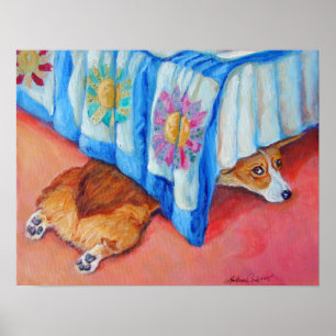 Pembroke Welsh Corgi Poster PRINT