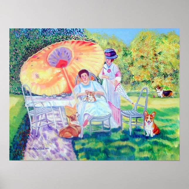 Pembroke Welsh Corgi Poster Print (Front)