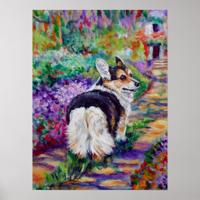 Pembroke Welsh Corgi Print (Front)