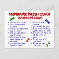PEMBROKE WELSH CORGI Property Laws 2
