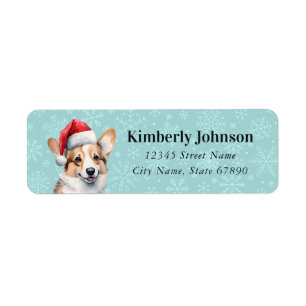 Pembroke Welsh Corgi Return Address Labels